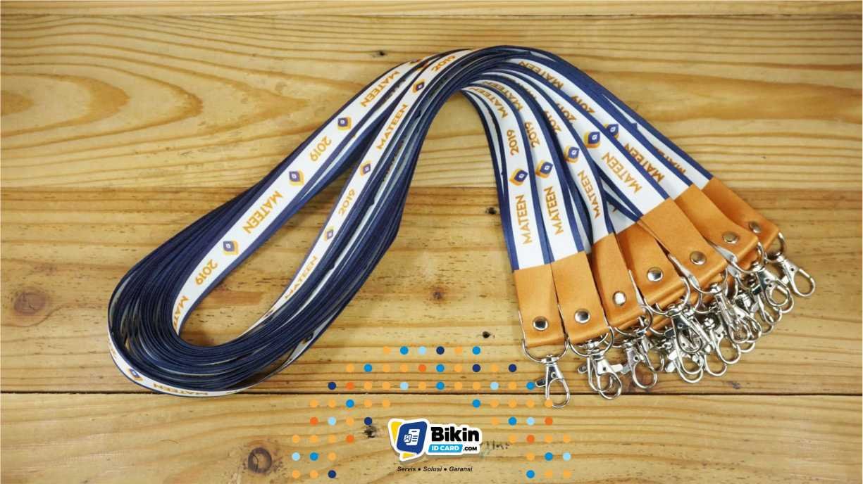 contoh lanyard bandung mateen