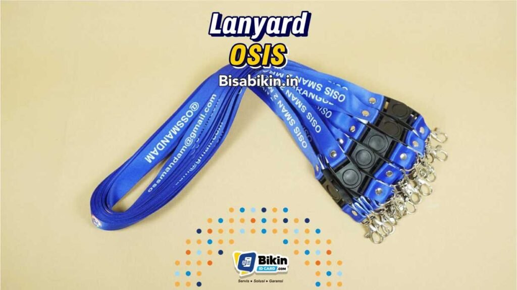 lanyard osis biru