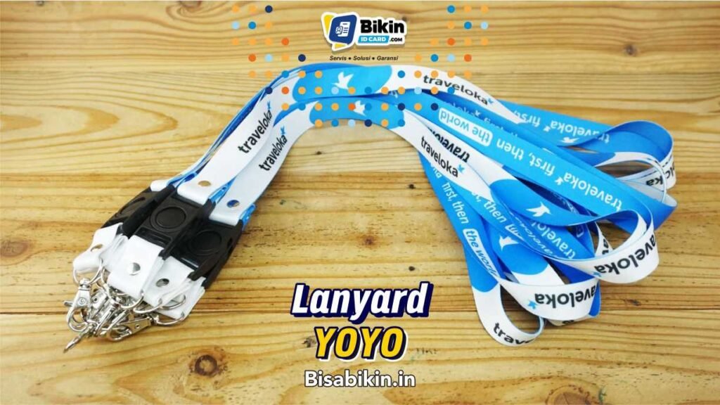 lanyard yoyo tracveloka lanyard yoyo tracveloka