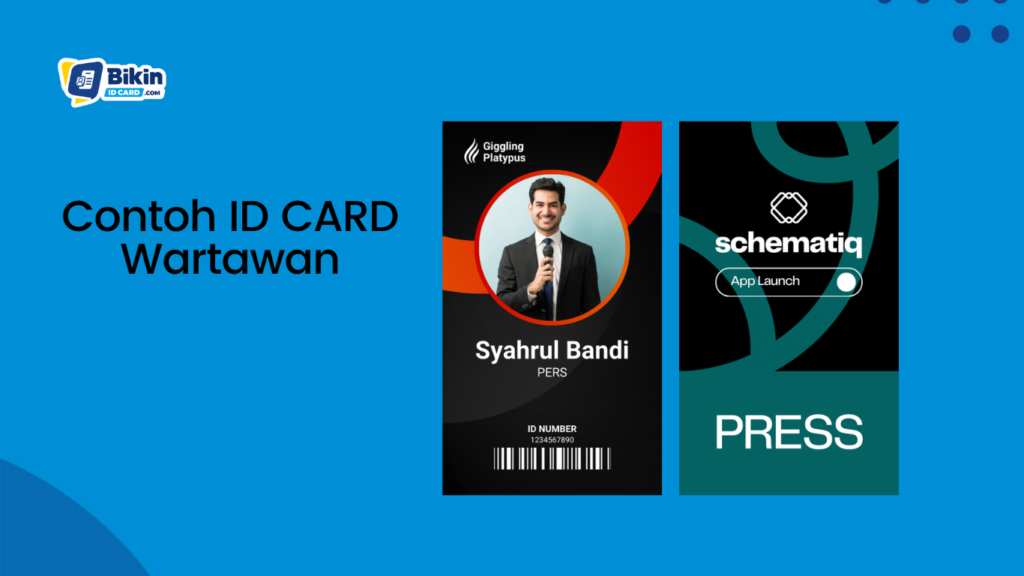 contoh ID Card Wartawan