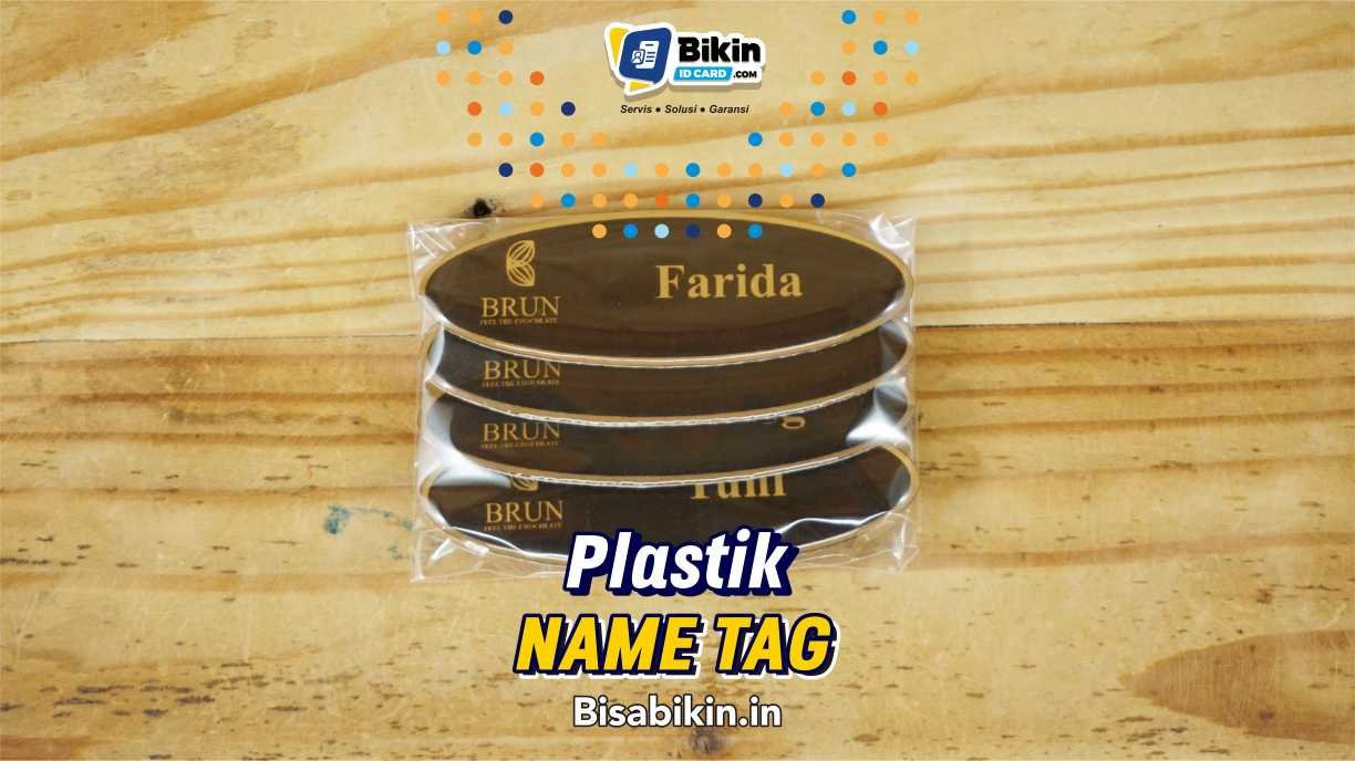 plastik name tag plastik name tag