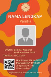 id card coklat