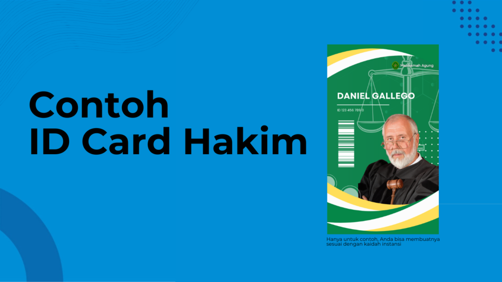 ID Card Hakim adalah kartu identifikasi yang dikeluarkan untuk menunjukkan status dan identitas seorang pengadil dalam sistem peradilan. Sebagai profesional yang memegang peran sangat penting dalam mengadili perkara hukum, keberadaan ID card ini menjadi simbol kehormatan dan otoritas mereka. Tidak hanya sebagai alat identifikasi, kartu identitas yang dibuat khusus untuk Hakim juga berfungsi untuk menjaga integritas dan keamanan hakim dalam menjalankan tugasnya di pengadilan. Artikel ini akan membahas lebih lanjut tentang profesi hakim, pentingnya ID card bagi mereka. Selain itu, kami juga akan membahas desain ID card hakim yang ideal, serta berbagai aksesoris yang menyertainya. Profesi Hakim di Indonesia Hakim merupakan pejabat negara yang memiliki tugas utama untuk memeriksa, mengadili, dan memutuskan perkara berdasarkan hukum yang berlaku. Posisi ini membutuhkan seseorang yang tidak hanya memiliki kemampuan intelektual dan pemahaman mendalam tentang hukum, tetapi juga integritas dan keteguhan dalam menjalankan tugasnya. Di Indonesia, hakim diangkat oleh Presiden atas usulan Komisi Yudisial, dan mereka berperan dalam berbagai jenis perkara, mulai dari perkara pidana hingga perdata. Profesi hakim memiliki kedudukan yang sangat tinggi dalam struktur pemerintahan dan sistem hukum. Hakim bertanggung jawab untuk memastikan bahwa hukum ditegakkan dengan adil dan sesuai dengan prinsip-prinsip keadilan yang ada. Mereka juga memiliki independensi dalam membuat keputusan tanpa campur tangan dari pihak manapun. Sebagai pelaksana tugas negara yang berhubungan langsung dengan keadilan, peran hakim sangat vital dalam menciptakan kepercayaan publik terhadap sistem hukum di Indonesia. Namun, seiring dengan meningkatnya kebutuhan akan keamanan dan profesionalisme di ruang pengadilan, hadirnya ID Card Hakim menjadi sebuah kebutuhan yang tidak dapat dipandang sebelah mata. Kartu identitas ini tidak hanya membantu dalam hal pengamanan, tetapi juga menunjukkan profesionalisme dan status hakim sebagai bagian dari sistem peradilan. Kebutuhan ID Card pada Profesi Hakim Salah satu alasan utama adalah untuk memberikan identifikasi yang jelas mengenai siapa yang hadir di ruang pengadilan. Mengingat posisi hakim yang berfungsi sebagai otoritas hukum, keberadaan ID card sangat krusial dalam menjaga ketertiban, keamanan, dan kenyamanan selama persidangan berlangsung. Selain itu, ID Card Hakim juga memudahkan administrasi dalam pengelolaan kepegawaian pengadilan. Dengan menggunakan ID card, setiap hakim dapat diidentifikasi dengan mudah oleh staf pengadilan, pengunjung, dan pihak lainnya yang terlibat dalam proses peradilan. ID card juga berfungsi sebagai sarana pengawasan internal, di mana hakim yang memakai ID card dengan nomor yang tertera dapat dengan mudah dikenali, bahkan dalam kondisi darurat atau keadaan tertentu yang memerlukan tindakan cepat. Dalam beberapa kasus, ID card juga diperlukan untuk mengakses area-area tertentu yang terbatas di pengadilan, seperti ruang sidang khusus atau ruangan yang hanya diperuntukkan bagi pejabat tertentu. Hal ini tentunya akan lebih memudahkan hakim dalam menjalankan tugasnya tanpa harus khawatir mengenai aksesibilitas dan otorisasi. Oleh karena itu, keberadaan ID card di profesi hakim bukan sekadar formalitas, melainkan menjadi alat penting untuk menjaga kelancaran proses peradilan. Desain ID Card Hakim Desain ID Card Hakim harus mencerminkan profesi yang diemban oleh pemiliknya. Mengingat status dan peran hakim yang begitu penting dalam sistem hukum, desain kartu identifikasi ini harus memperhatikan beberapa aspek, antara lain profesionalitas, estetika, dan fungsionalitas. Berikut adalah beberapa elemen desain yang ideal untuk ID card hakim: • Logo atau Lambang Pengadilan Biasanya, ID card hakim dilengkapi dengan logo atau lambang resmi dari lembaga peradilan di mana hakim bekerja. Misalnya, logo Mahkamah Agung atau lembaga pengadilan lainnya. Lambang ini menunjukkan bahwa kartu tersebut dikeluarkan oleh lembaga yang sah dan terpercaya. • Nama dan Gelar Nama lengkap hakim yang tercantum dalam ID card harus disertai dengan gelar yang relevan, seperti "Hakim Agung," "Hakim Pengadilan Negeri," atau gelar lain sesuai dengan jabatan yang diemban. Dengan menyertakan gelar pada kartu identitas, memberikan kejelasan siapa Anda dalam struktur peradilan. • Nomor Induk Pegawai (NIP) Setiap hakim memiliki nomor induk pegawai yang digunakan untuk administrasi kepegawaian dan pengelolaan data. Nomor ini juga dapat digunakan untuk keperluan pelaporan atau pengawasan internal. • Foto Diri Foto pada ID card membantu mengidentifikasi pemilik kartu secara visual. Foto ini sebaiknya formal dan jelas agar tidak menimbulkan kebingungannya di lapangan. • Warna dan Bahan Kartu Kartu identitas untuk hakim sebaiknya menggunakan bahan PVC yang terkenal awet dan hasil cetaknya yang paling bagus. Bahan ini, biasanya dipakai untuk kartu debit dari bank yang biasanya kita gunakan. Sedangkan untuk warna, biasanya disesuaikan dengan instansi terkait, contohnya warna hijau yang identic dengan pengadilan. • Informasi Tambahan Beberapa ID card hakim juga mencantumkan informasi tambahan seperti alamat pengadilan, kode QR untuk verifikasi digital, atau tanggal masa berlaku kartu jika diperlukan. Dengan desain yang tepat, ID card hakim tidak hanya berfungsi sebagai alat identifikasi, tetapi juga sebagai simbol otoritas dan kepercayaan publik terhadap sistem peradilan. Aksesoris ID Card Hakim Selain kartu identifikasi itu sendiri, terdapat berbagai aksesoris yang sering digunakan oleh hakim untuk mempermudah penggunaan ID card dan juga menambah kesan profesionalitas. Beberapa aksesoris yang umum digunakan oleh hakim antara lain: 1. Holder Kulit Untuk memberikan kesan profesional dan elegan, banyak hakim yang menggunakan holder kulit sebagai tempat penyimpanan ID card mereka. Holder kulit ini tidak hanya memberikan perlindungan bagi kartu, tetapi juga menambah kesan mewah dan prestisius. Menggunakan holder dari kulit berkualitas, tentu lebih nyaman saat dipakai, awet dan penampilannya lebih bagus daripada yang abal-abal. 2. Gantungan Yoyo Jenis gantungan ini memiliki bentuk bulat dan dilengkapi tali seperti mainan yoyo anak-anak. Menggunakan gantungan yoyo, memudahkan para hakim menggunakannya dan bisa dilihat identitasnya dengan lebih mudah. Aksesoris ini sangat praktis karena dapat digantungkan di bagian depan jas atau pakaian hakim, sehingga selalu mudah dijangkau saat diperlukan. 3. Lanyard Jenis aksesoris ini, biasa dipakai seperti kalung untuk para hakim atau pegawai yang bekerja di instansi terkait. Anda bisa memilih mau bikin lanyard menggunakan bahan tisu atau poliester. Lanyard tidak hanya berfungsi untuk menggantungkan ID card, tetapi juga memberikan kemudahan bagi hakim saat mengakses kartu mereka tanpa harus mencari-cari di dalam tas atau saku. Penggunaan aksesoris ID card ini memberikan kenyamanan dan efisiensi dalam menjalankan tugas sehari-hari, serta mendukung penampilan profesional hakim dalam berbagai situasi. Kesimpulan ID Card Hakim bukan sekadar kartu identifikasi semata, tetapi merupakan simbol dari profesi yang memiliki peran penting dalam sistem hukum. Desain ID card hakim yang baik mencerminkan profesionalisme dan status hakim. Anda bisa memilih beberapa aksesoris yang dapat menunjang profesi Anda seperti holder yang kekinian atau gantungan yoyo yang lebih formal. Dengan adanya ID card yang dilengkapi dengan berbagai aksesoris pendukung, hakim dapat menjalankan tugasnya dengan lebih lancar, aman, dan penuh wibawa. Sebagai bagian dari sistem peradilan, ID card hakim tidak hanya berfungsi sebagai alat identifikasi, tetapi juga sebagai alat untuk menjaga integritas dan kehormatan profesi yang diemban. ID Card hakim