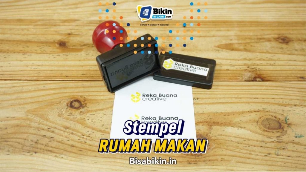 stempel rumah makan