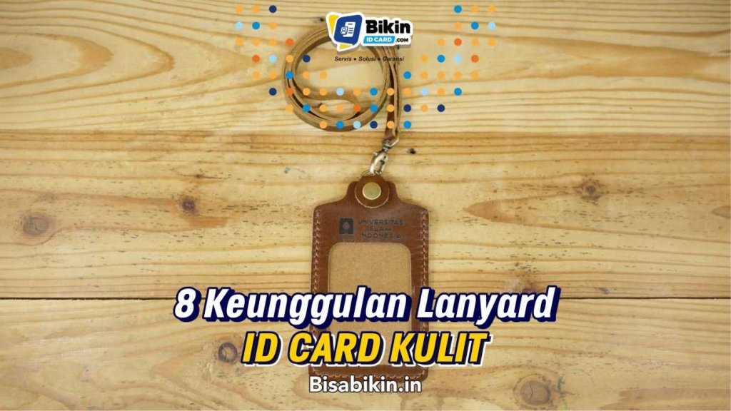 lanyard id card kulit lanyard id card kulit