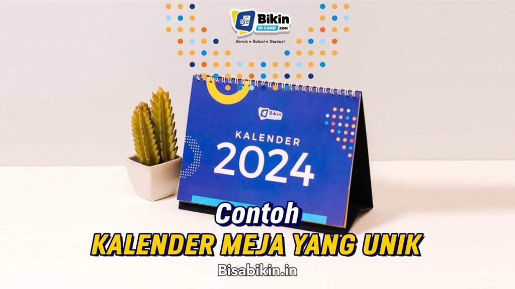 kalender meja unik