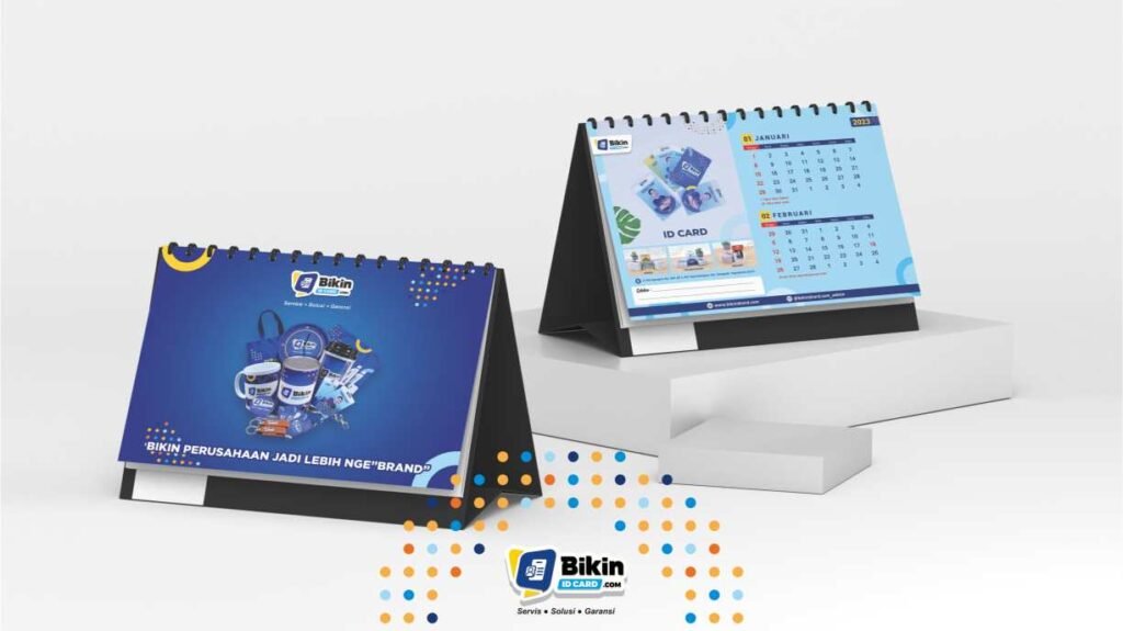 kalender meja unik CONTOH